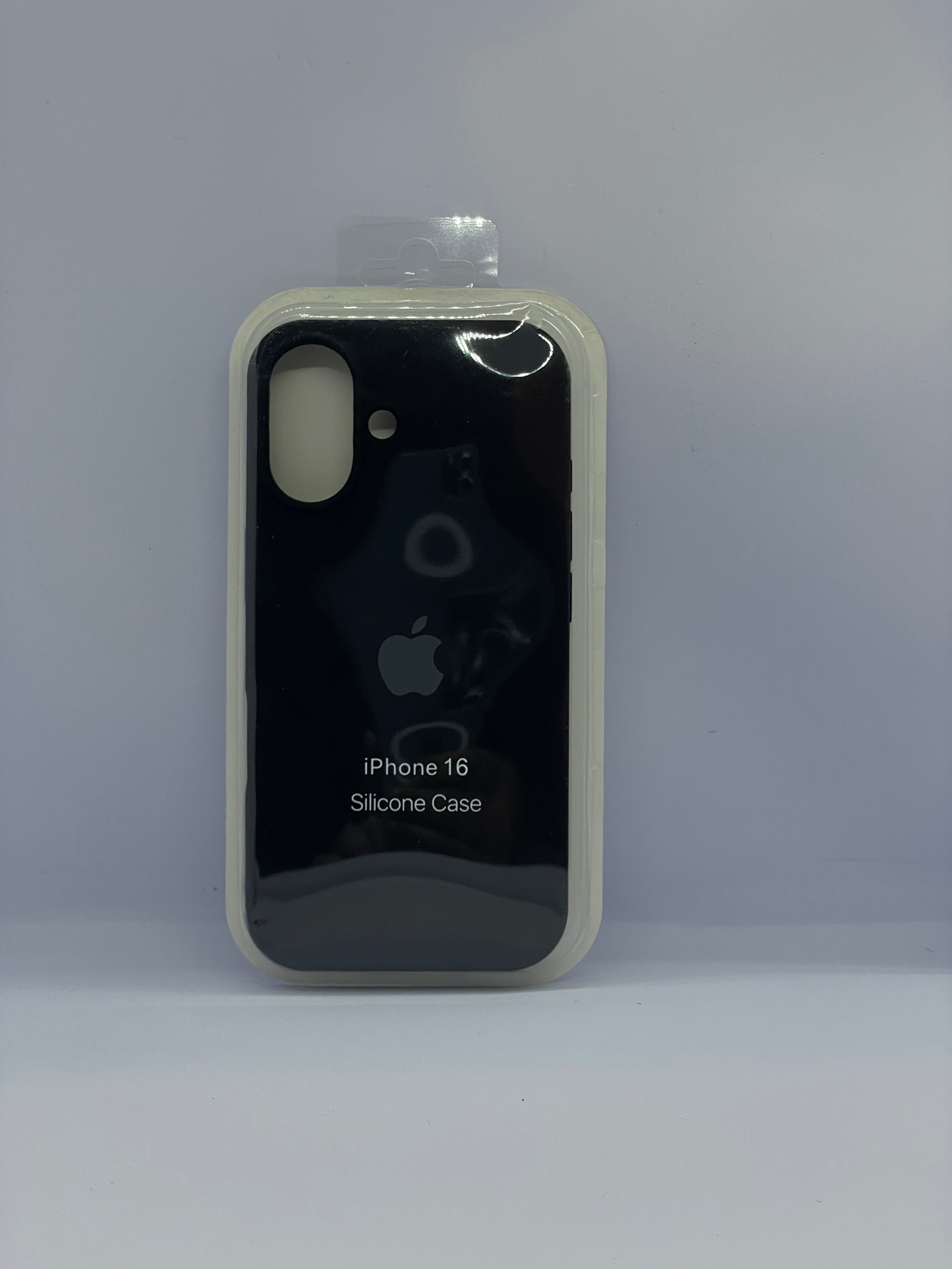 BLACK SILICONE CASE for iPhone