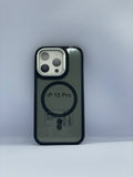 PREMIUM BLACK SMOKE CASE for iPhone 15 Pro