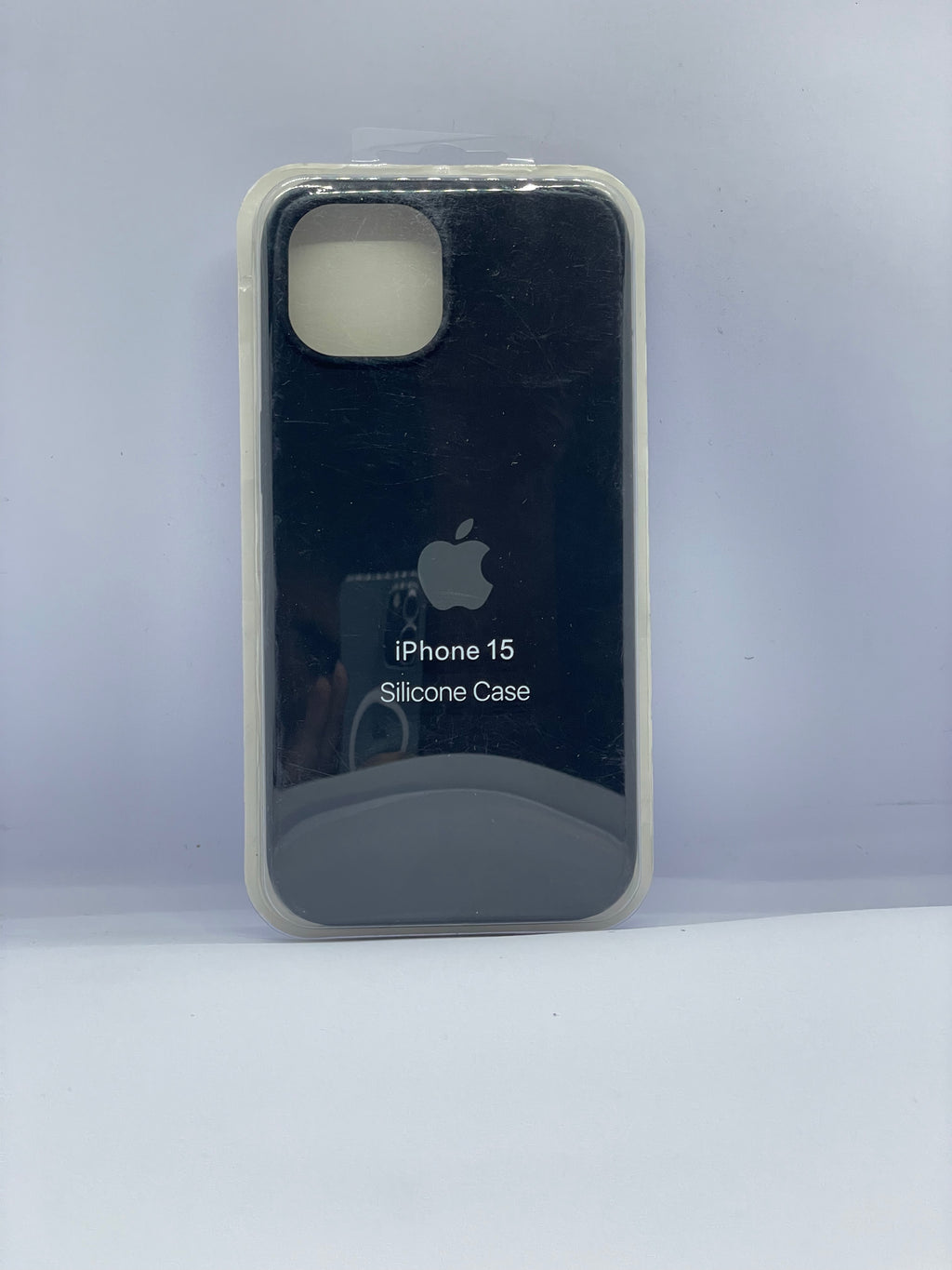 BLACK SILICONE CASE for iPhone