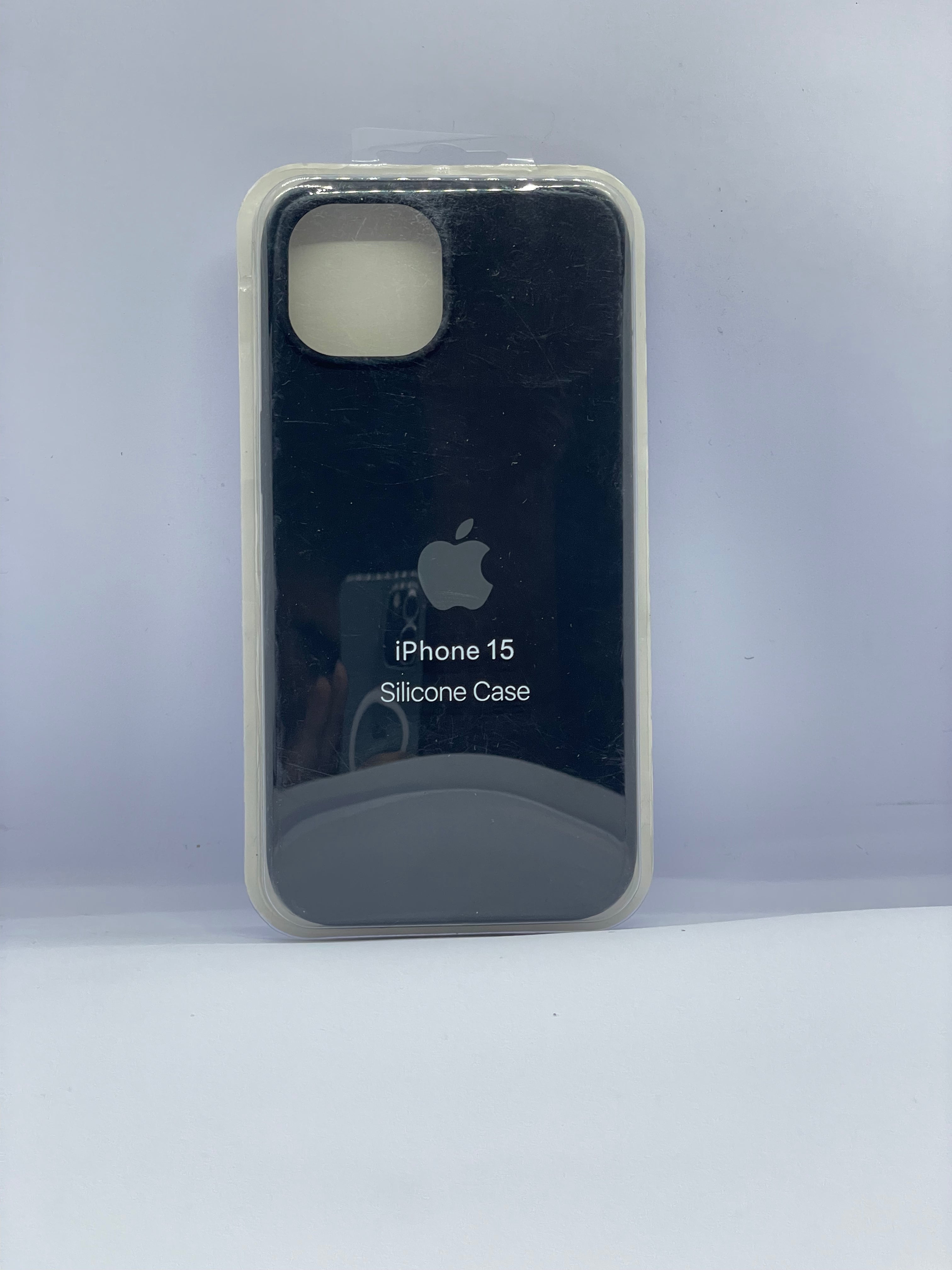 BLACK SILICONE CASE for iPhone
