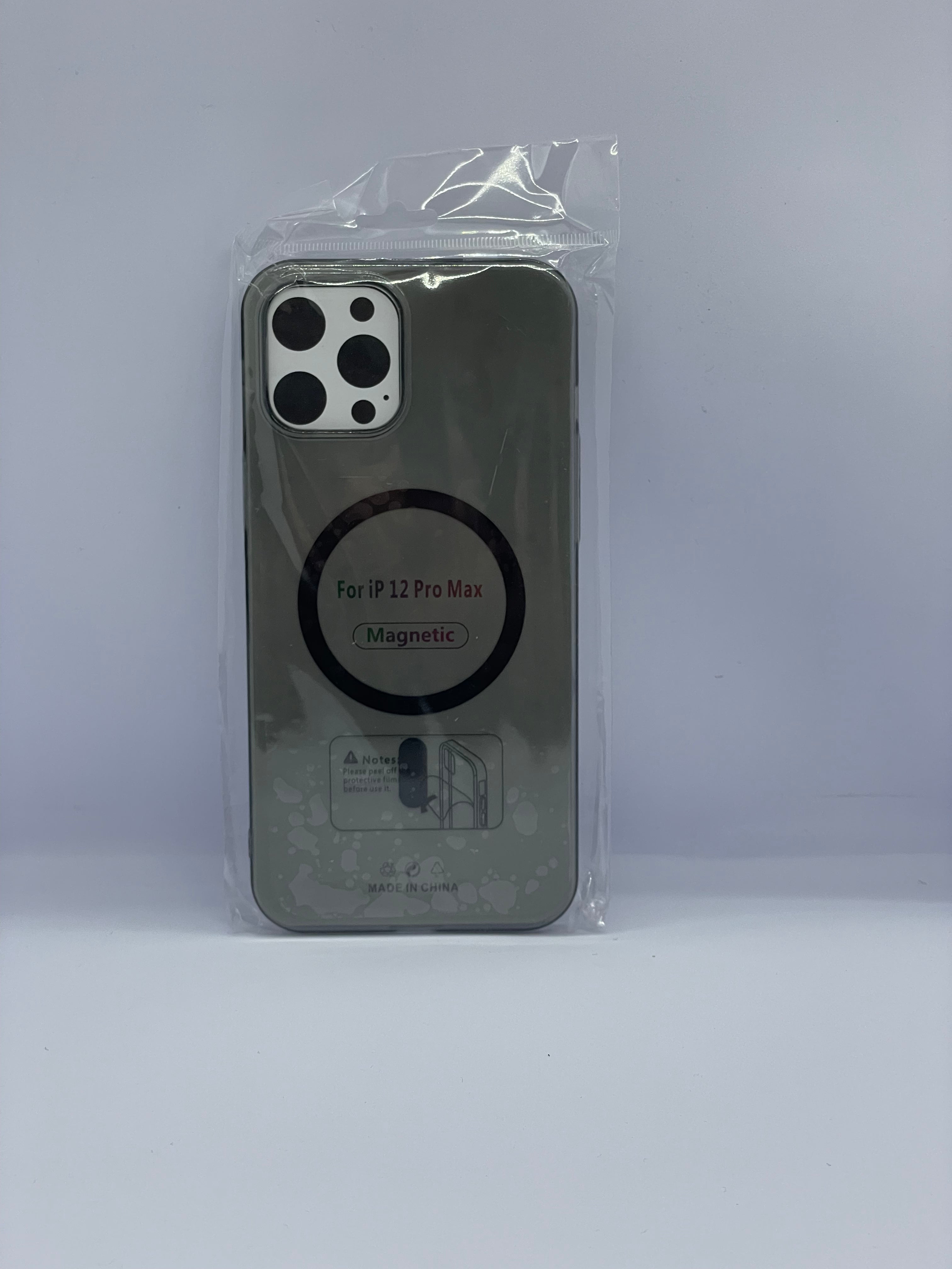 ANTI-YELLOW BLACK SMOKE CASE for iPhone 12 Pro Max